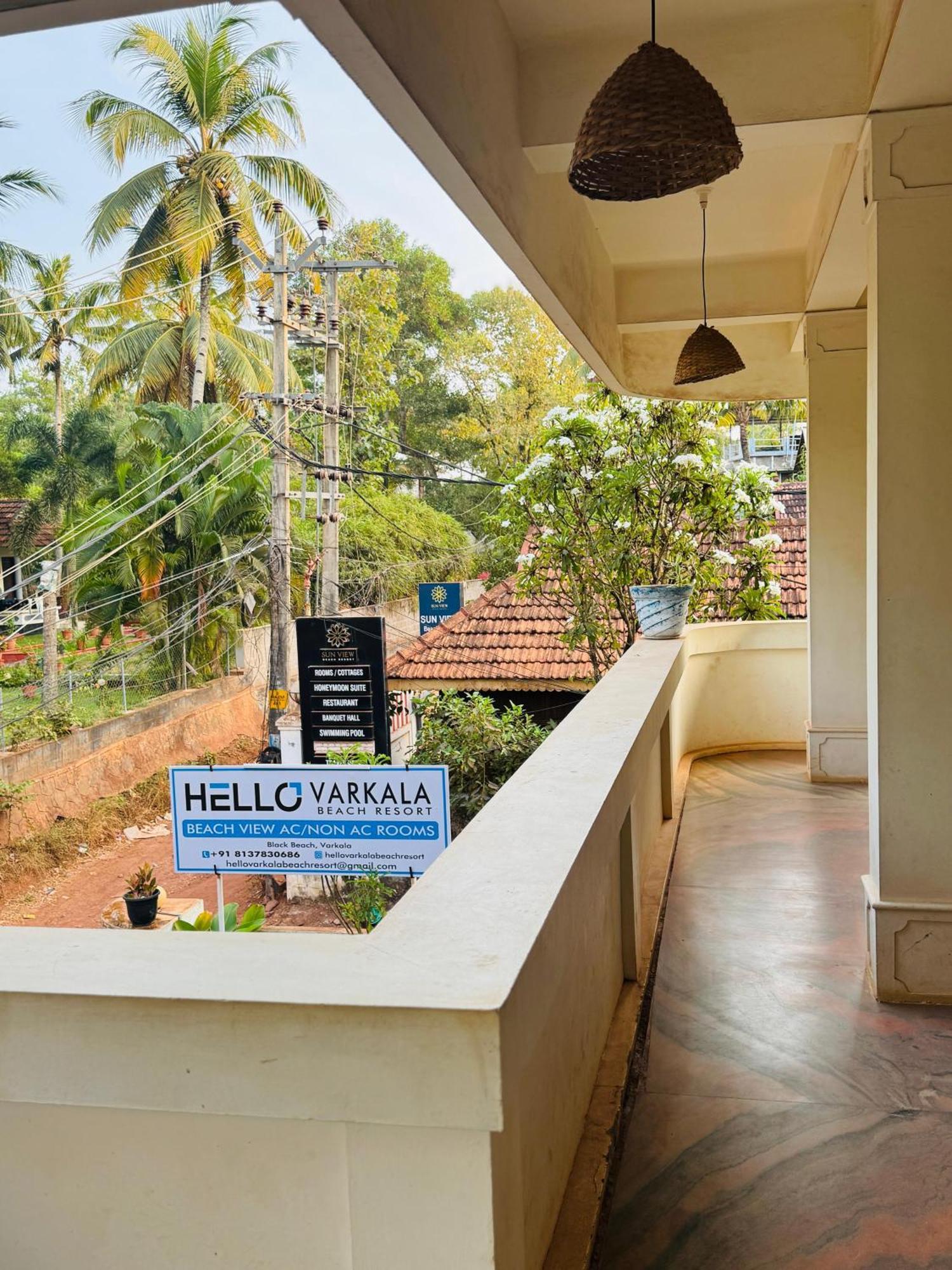 Beach View Balcony Resort By Hello Varkala Kültér fotó